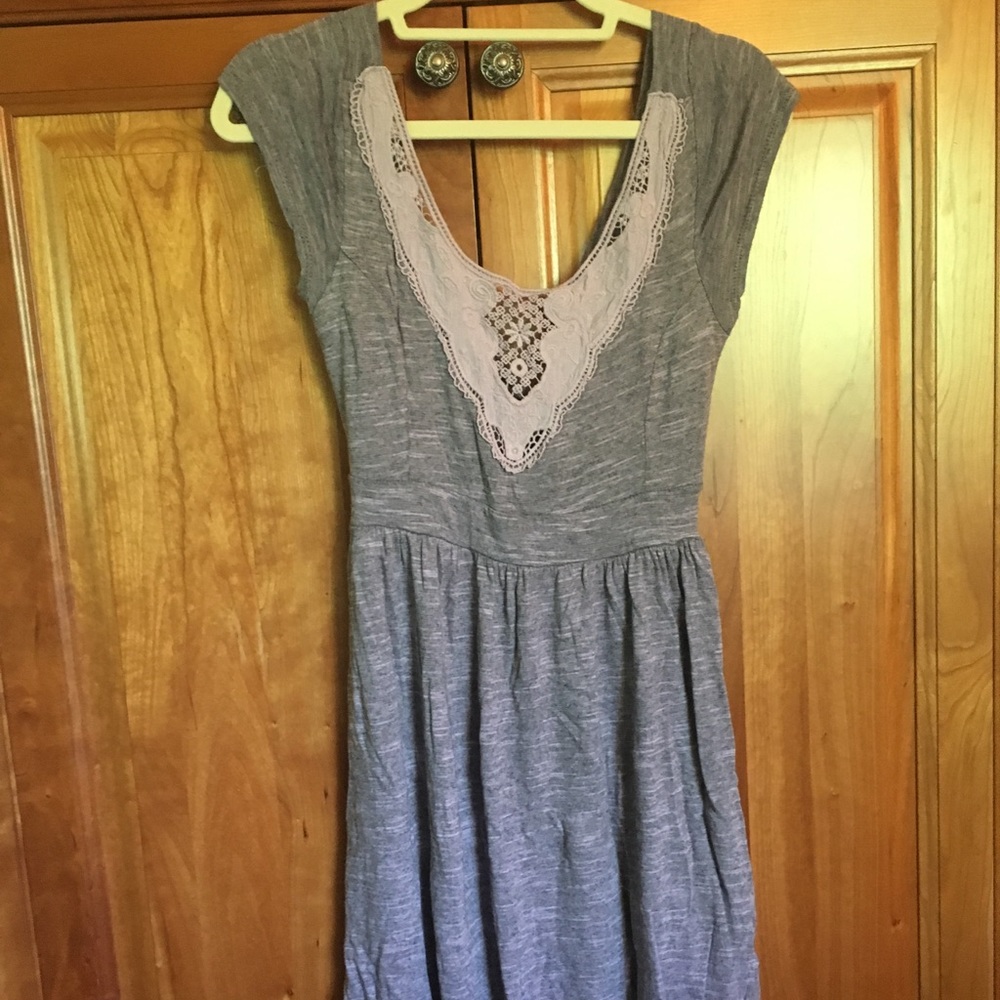 Small, Knee Length, Open Back Dress